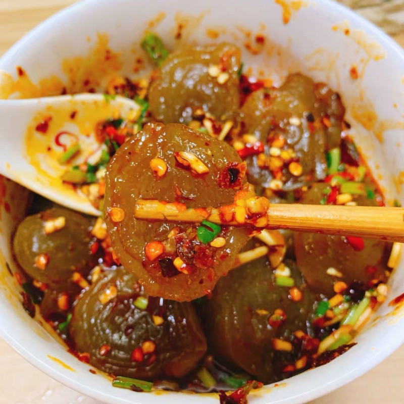 哺食旺 彭水都卷子红薯粉小吃嘟卷子铁锅现烙附糊辣壳折耳根重庆特产3