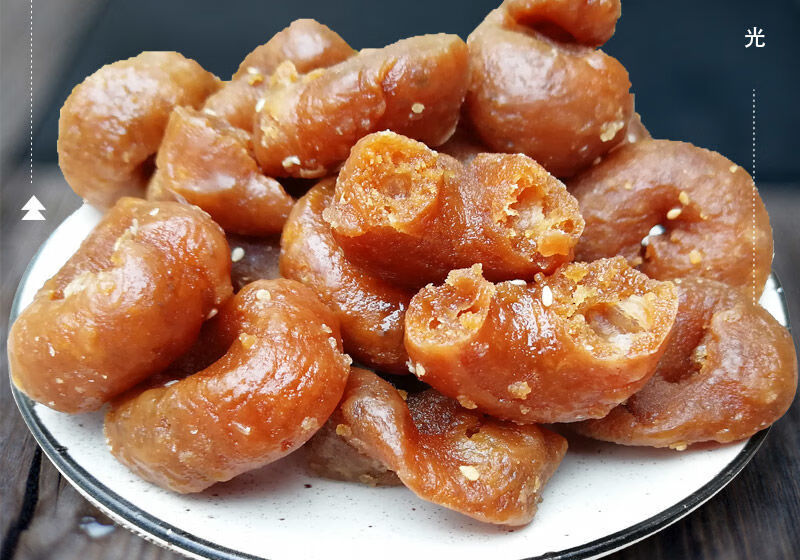 云南陆良特产天光麻衣馓子手工传统糕点美食办公室甜点