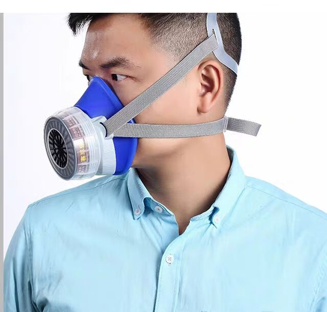 心墨染新品猪鼻子口罩防口罩喷漆专化工气体工业活性炭猪鼻子口罩防