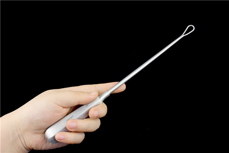 金钟妇产科手术器械 医用 钝口子宫刮匙 人流子宫刮勺 加长子宫刮 u00