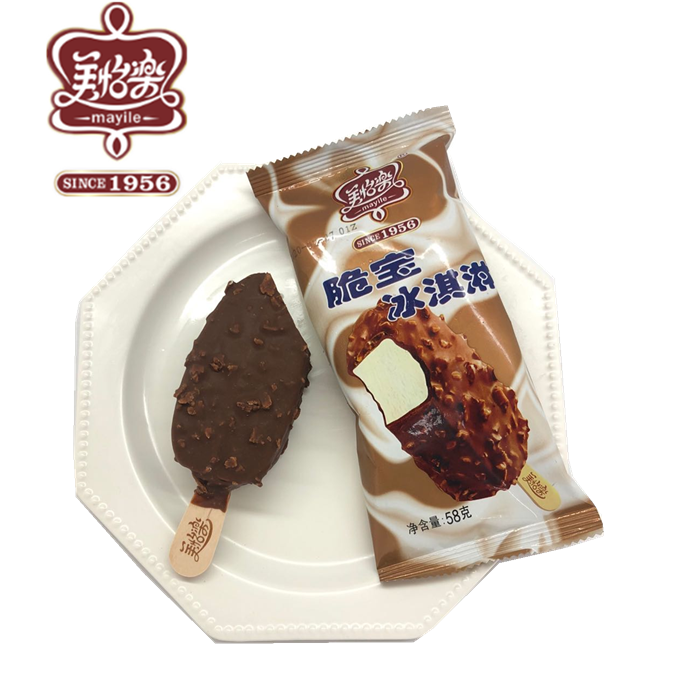 美怡乐经典款脆宝臻爱冰淇淋可可脂炭烧咖啡奶酪雪糕甜品冻品 脆宝