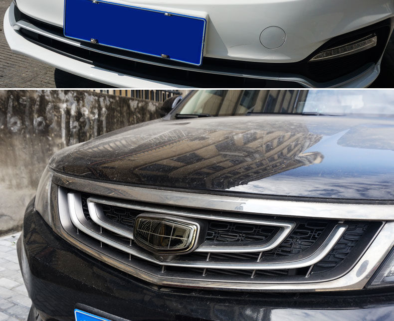 远燕 专用于吉利车标改装黑标志帝豪ec7远景x6x3gl博瑞gs博越缤瑞黑标