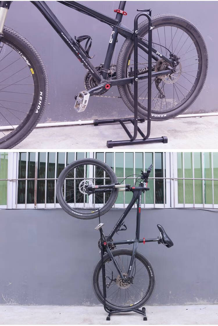 新版公路车停车架 山地公路自行车支架停车架挂架子室内站架立式展示