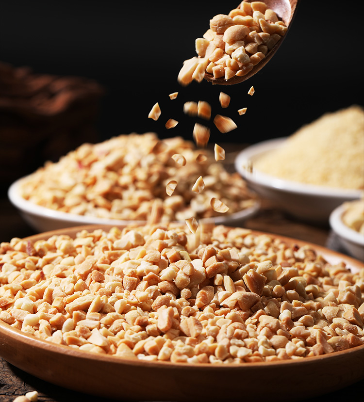 冠泽高油酸花生碎熟原味家用商用奶茶烘焙烧仙草冰粉火锅烤肉配料蘸料