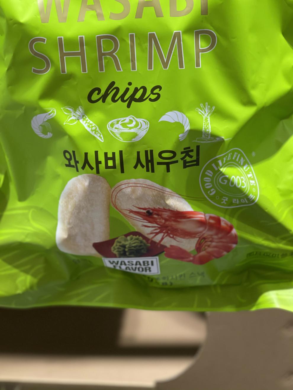 京品精选韩国进口趣莱福蒜味虾片240g网红膨化零食大包芥末薯片山姆