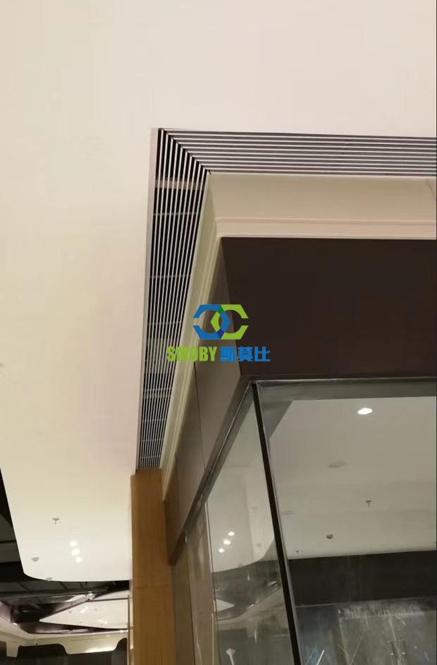 铝合金百叶窗空调排风家用出风口防雨透气排风百叶窗检查口通风口 外