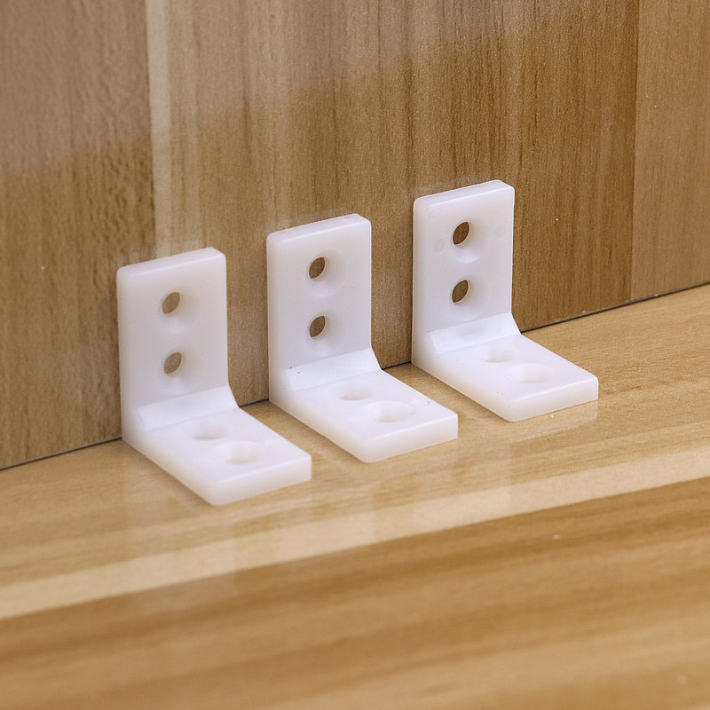 尼龙塑料角码家具直角角码橱柜连接件90度尼龙塑料角码小配件小号