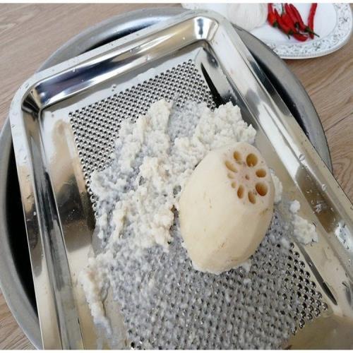 网红款泥擦子不锈钢藕魔芋磨器削皮萝卜叉丝刨绞肉馅机红薯粉电动搅刮