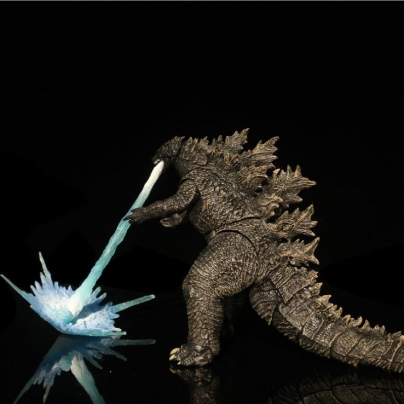 万代(bandai)生日礼物新哥斯拉2怪兽电影2014真红莲模型初代关节可动