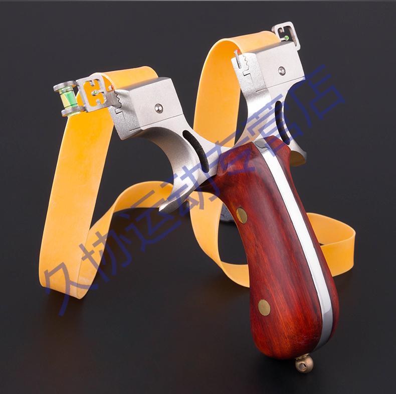 弹弓高精度98k弹工大高压弹叉重型快压扁皮配件 激光瞄单螺丝钢木98k