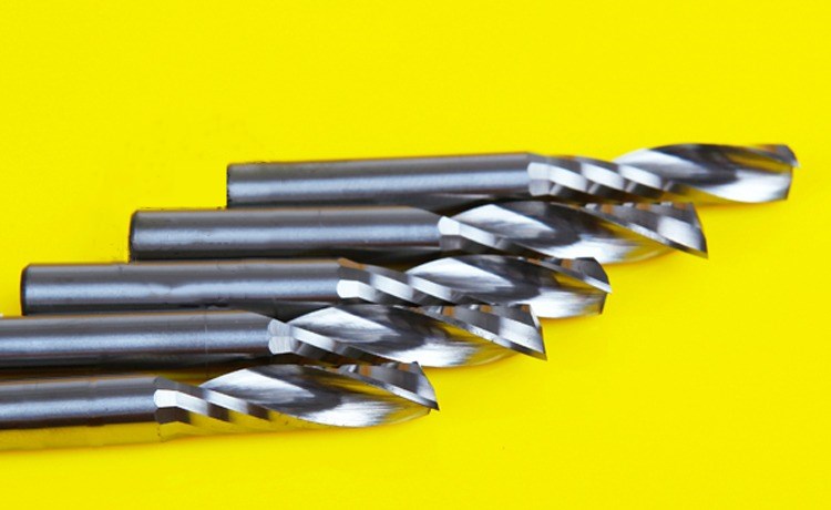 单刃螺旋铣刀亚克力密度板pvc塑料雕刻机用刀具 刃径6*刃长62【图片