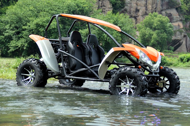 卡丁车汽油双人座全地形双人双座四轮越野沙滩车电动摩托车山地机车