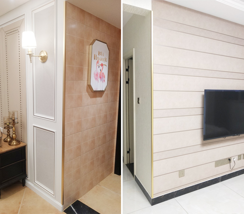 钛铝合金护角条护墙角保护条收边条墙角撞条墙纸瓷砖阳角线装饰15cm宽