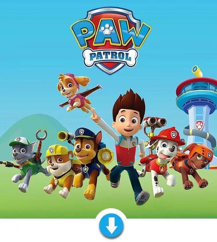 汪汪队玩具套装汪汪队立大功变形小狗巡逻队回力惯性车玩具3-6岁 汪汪