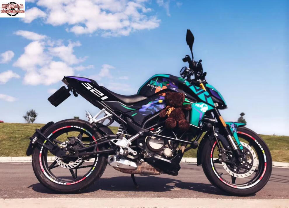 春风nk250全车贴花改装版画定制个性防水贴纸整车贴膜车身贴毒液 nk