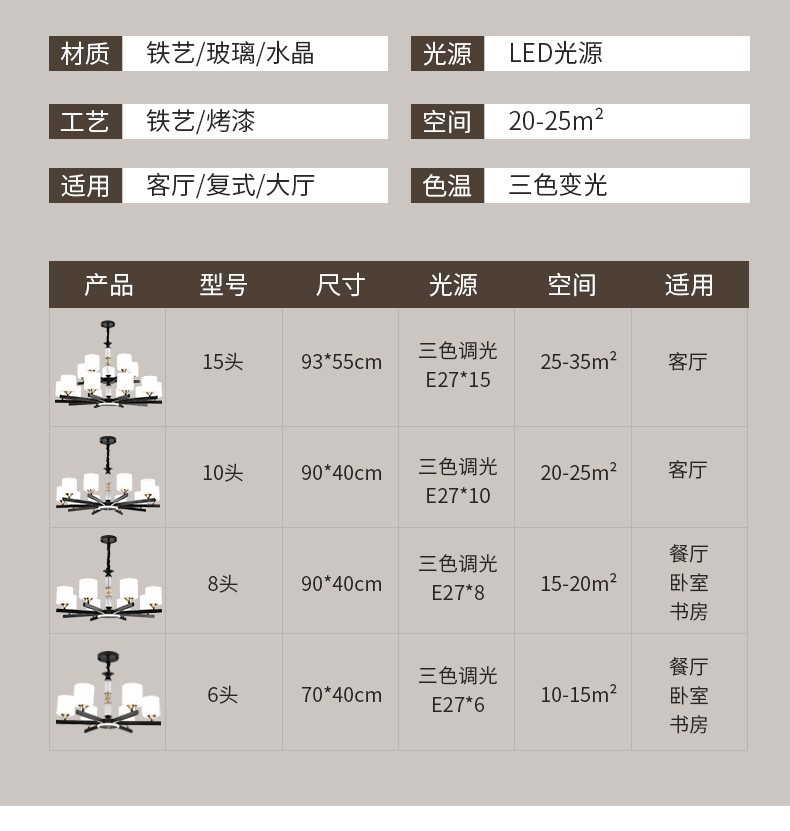 晶致 北欧吊灯客厅灯现代简约2021年新款个性大气家用极简创意轻奢灯