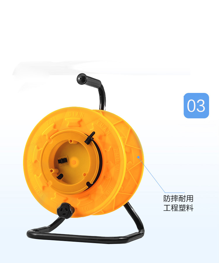 定制适用光纤绕线盘卷线盘空盘视频线卷线器电线盘信号线收线盘移动