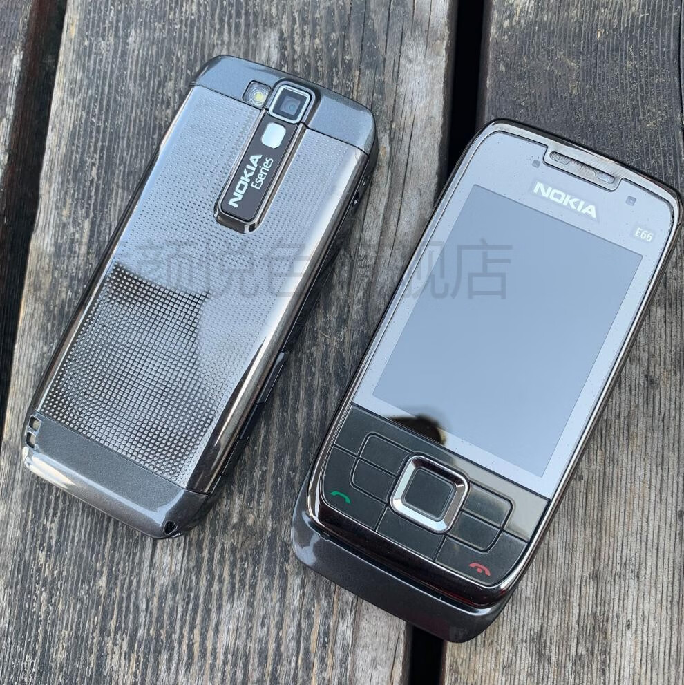 诺基亚e66怀旧按键塞班老人款音乐滑盖金典小手机工作备机适用琛艺白