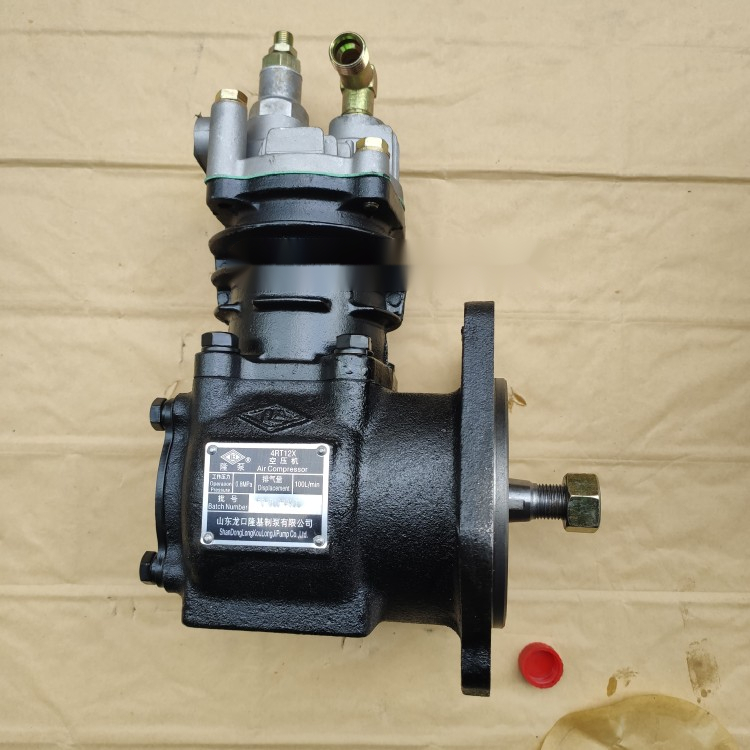 一拖东方红柴油发动机拖拉机配件4rt12x龙口空压机气泵原厂4rt12x气泵