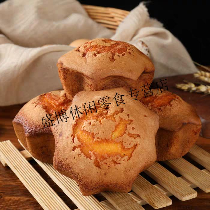 糕点80后怀旧老式无水鸡蛋糕早餐老蛋糕传统老面包鲁艺蛋糕大盒24枚约