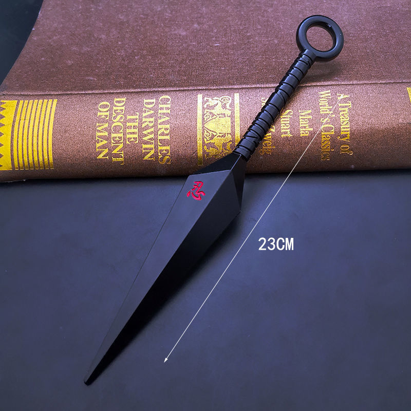 火影忍者周边四代目飞雷神火影苦无龙刃金属合金儿童玩具模型再不斩