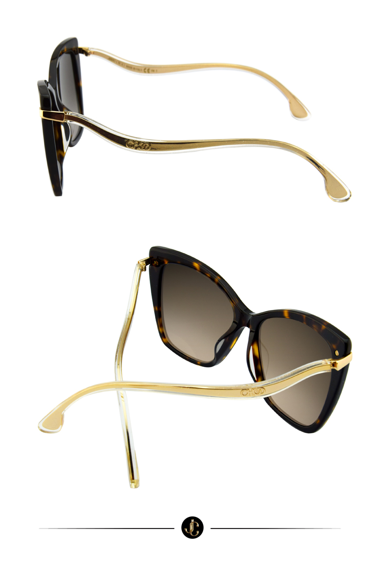 吉米周jimmychoo太阳镜selbygs女气质猫眼时尚潮流墨镜驾驶眼镜周仰杰