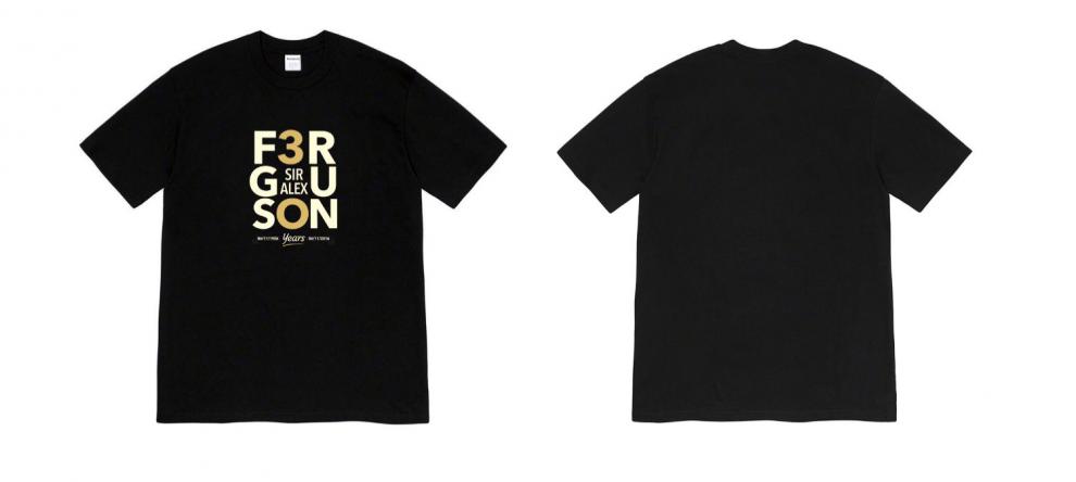 腾讯体育同款弗格森爵士执教曼联30周年荣休纪念t恤男足球迷周边红魔