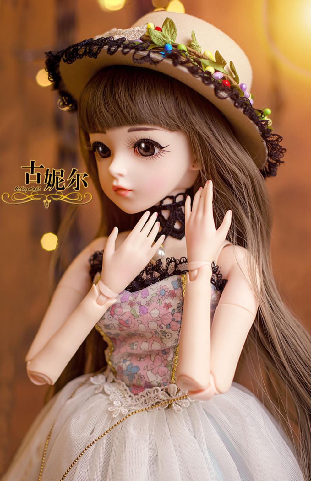 芭比娃娃套装多丽丝凯蒂bjd娃娃玩具洋娃娃女孩60厘米sd仿真大号公主