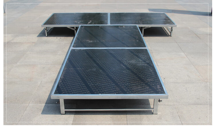 新款婚庆折叠舞台t台板舞台折叠升降t台婚庆道具加固t台走秀t台圆舞台