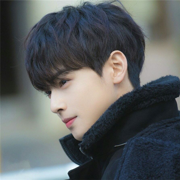 男士假发男网红同款短发逼真自然时尚韩版帅气蓬松透气黑色浅棕色大