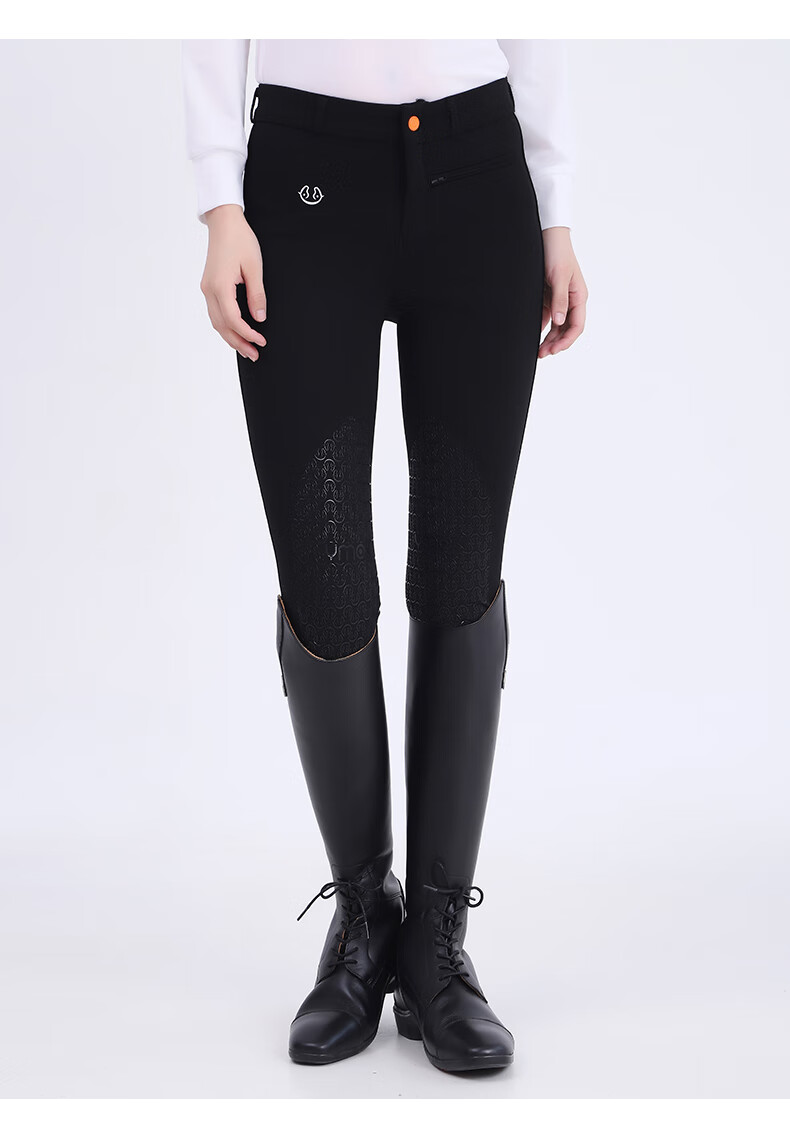 2022新款悦马惠马术装备高弹力马术马裤春夏季透气硅胶骑马裤子女马术