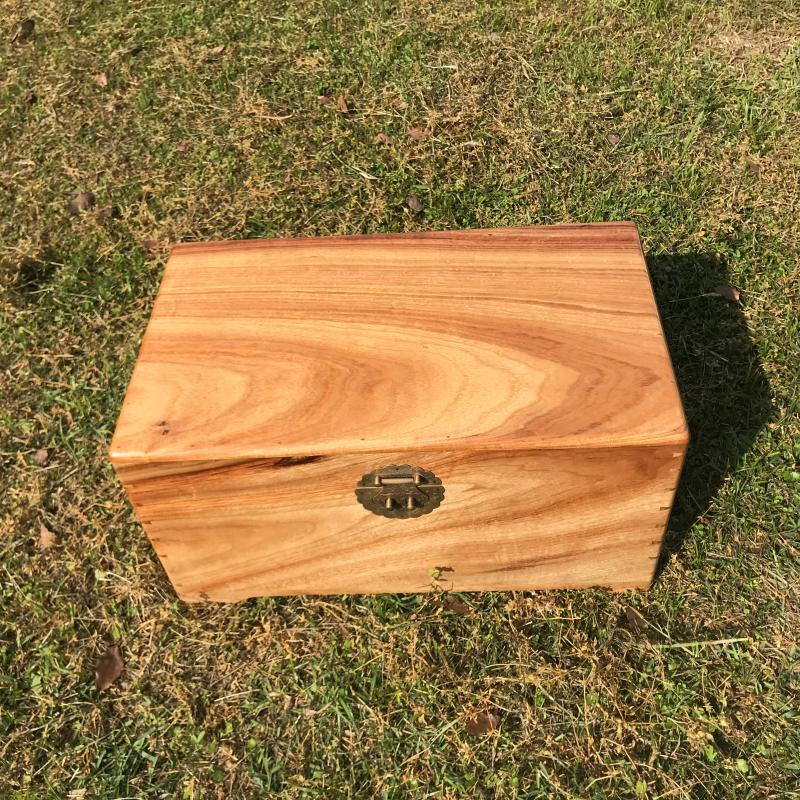 静阁轩香樟木箱对箱婚嫁首饰箱子古风收纳带锁老樟木红樟木整板定制