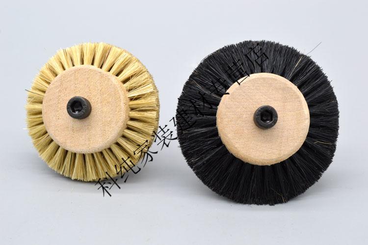 抛光毛刷毛扫抛光刷猪鬃毛刷玉器抛光毛轮玉石翡翠抛光毛轮磨头定制