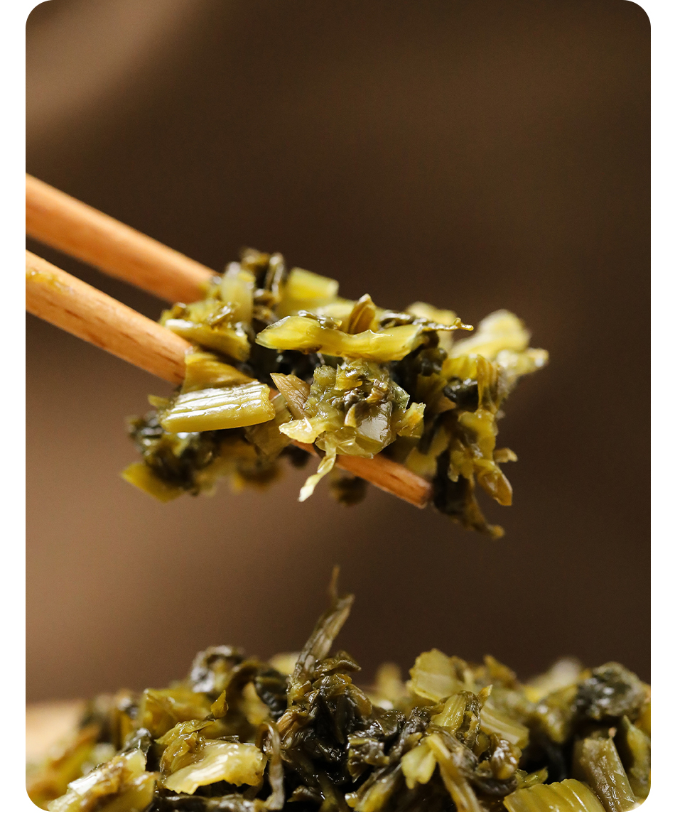 雪菜传统腌菜雪里蕻即食咸菜下饭烹饪调味