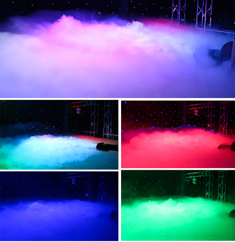 舞台干冰烟雾机 舞台3000大功率婚庆演出道具烟雾两用机演出干冰机地