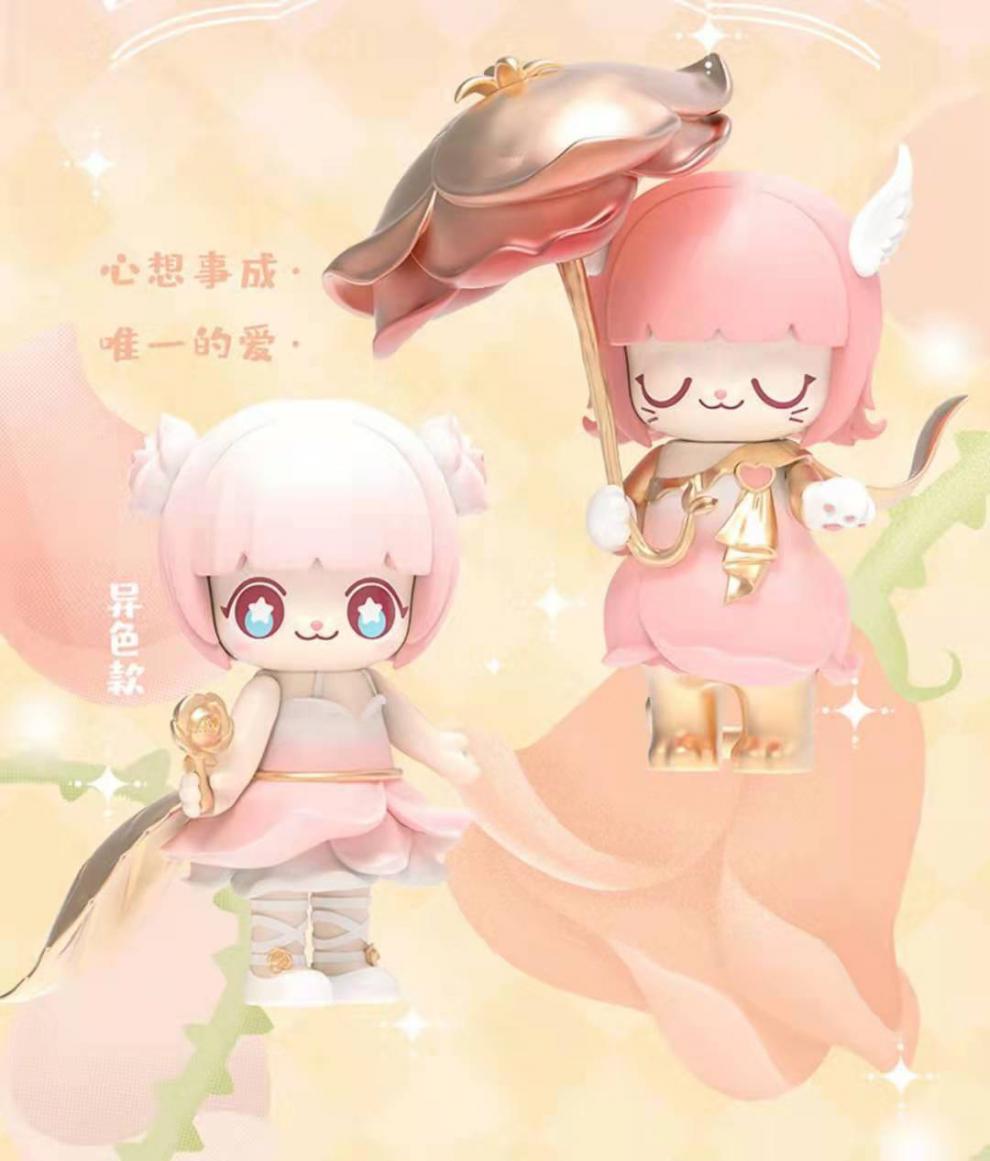 现货正版kimmy&miki花语系列盲盒确认款一整套可爱少女心摆件 指定款