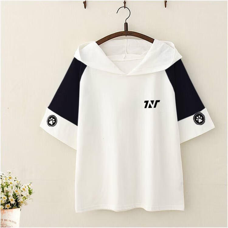 tnt时代少年团马嘉祺同款衣服刘耀文学生应援t恤宋亚轩周边女短袖 tnt