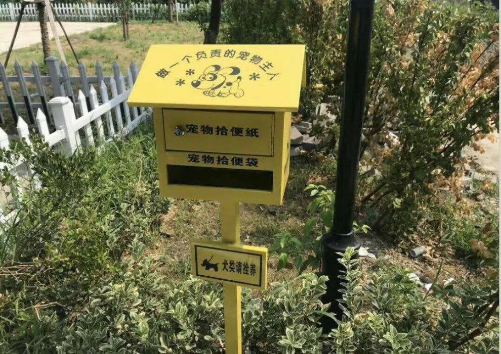 户外宠物便便箱便纸箱狗便便屋物业小区宠物拾便箱粪便垃圾收集箱加厚