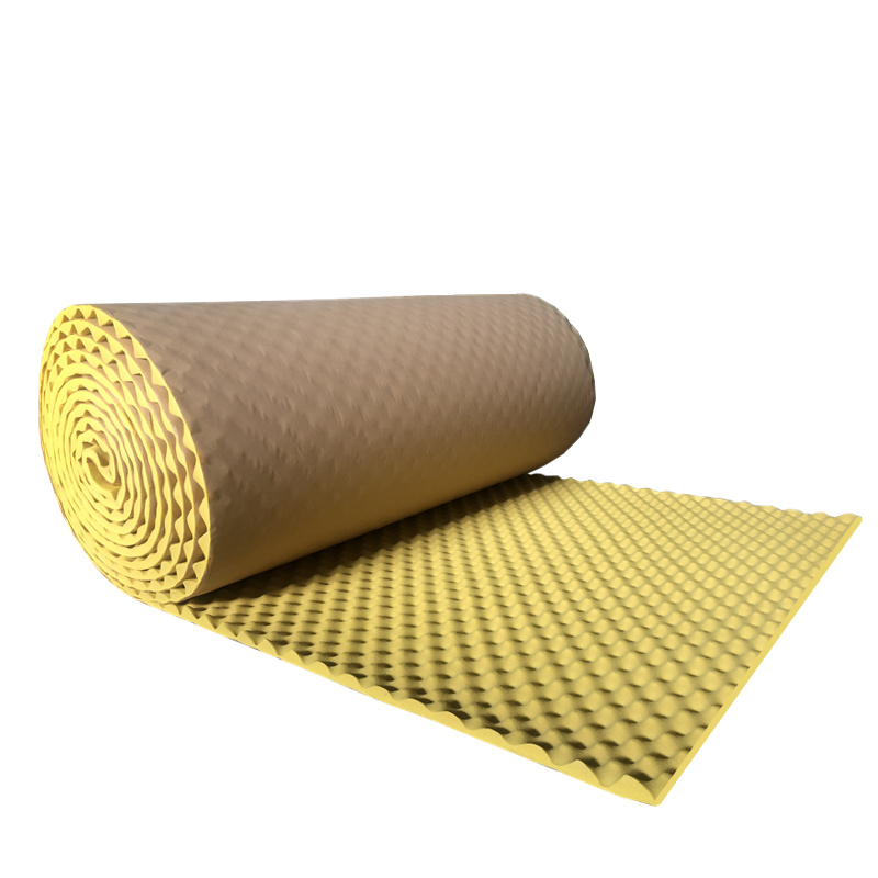 棉机箱电器门窗隔音棉ktv墙面吸音隔音棉板鸡蛋棉约25mm厚1平方黄色