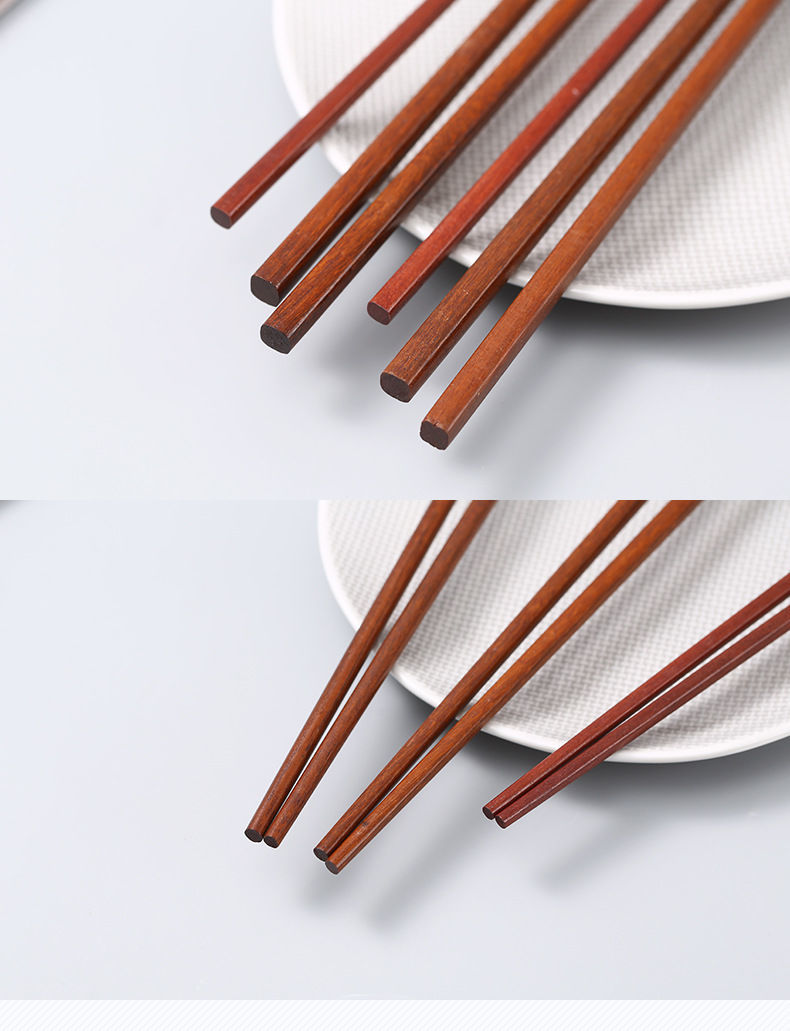 驰诺鸡翅木加长筷子炸油条油炸防烫火锅筷捞面无漆无蜡实木木质公筷