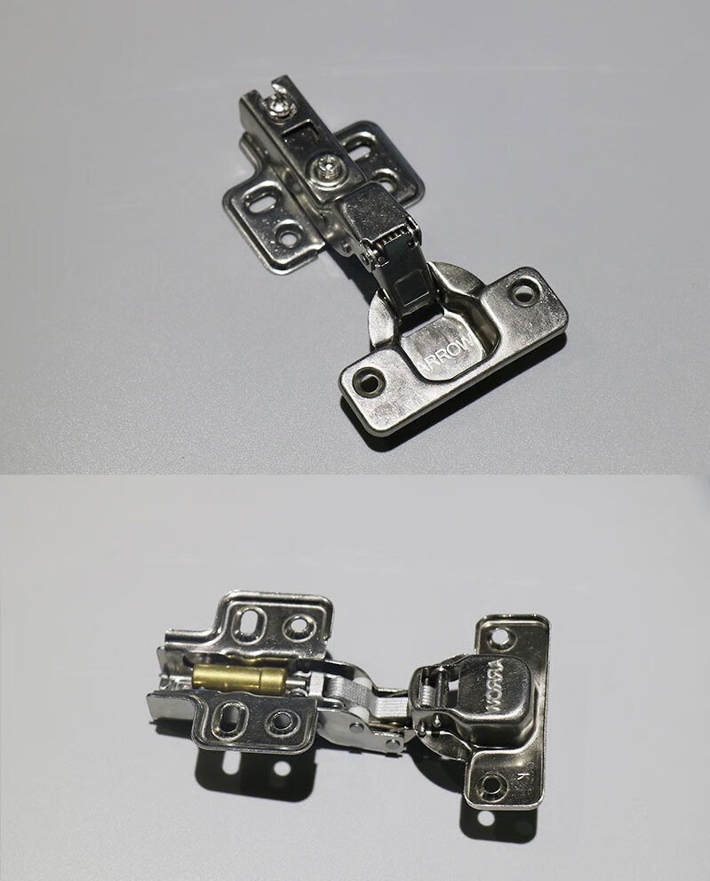 arrow箭牌浴室柜铰链洗脸盆镜柜组合不锈钢合页柜门维修配件e款中湾大