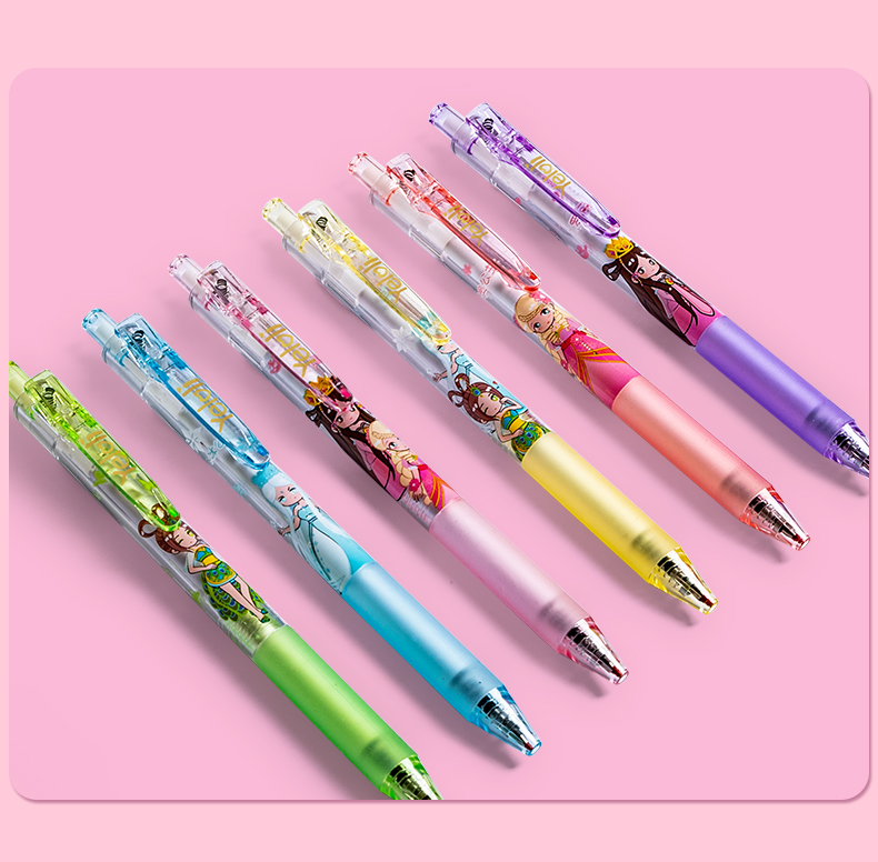 叶罗丽盲盒笔罗丽单支笔 2022网红新款精灵梦夜萝莉中性笔女孩文具