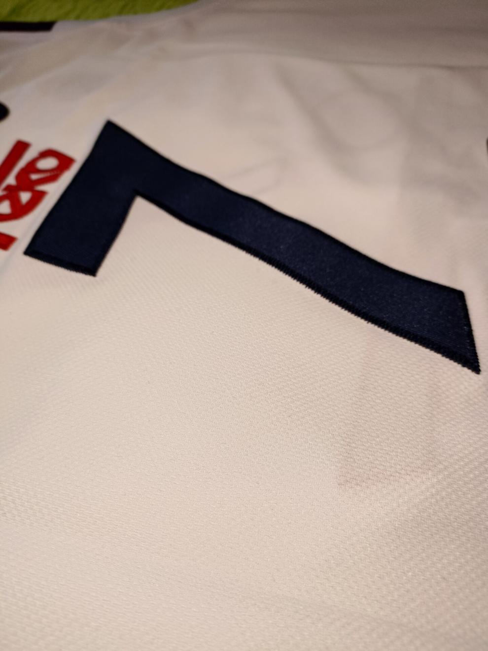 东契奇球衣7号欧洲联赛doncic 复古刺绣国家队篮球服 深蓝色 东77白蓝