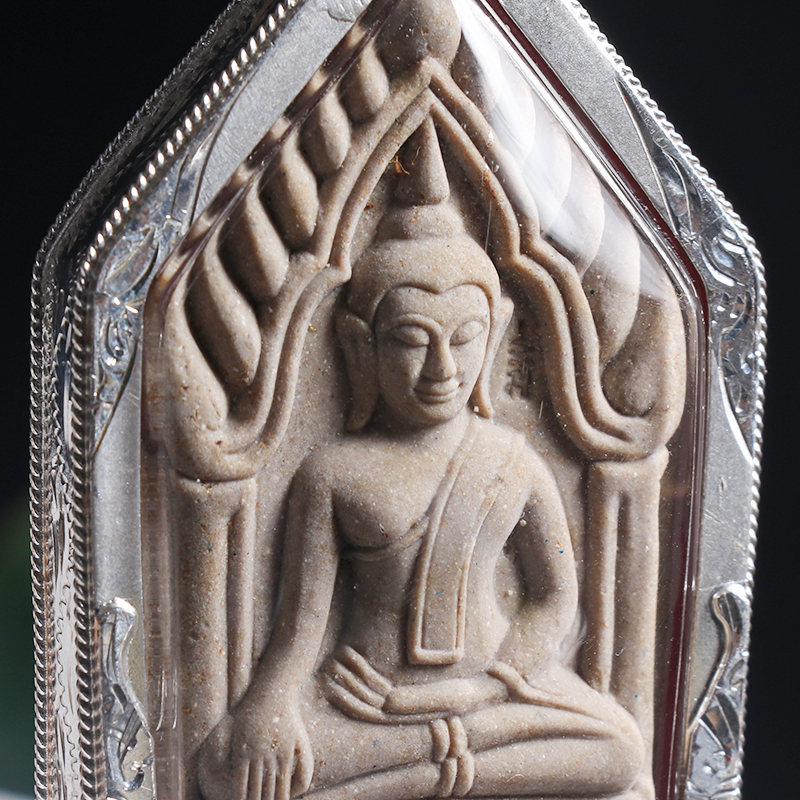 恋铂(lianbo) 泰国佛牌龙婆添tim歪头添坤平佛2552年坤平壳带萨玛空卡