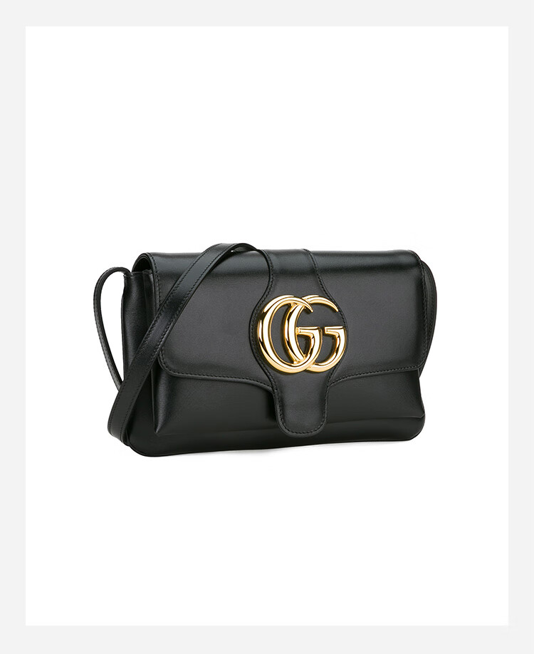 gucci古奇/古驰女包arli系列小号翻盖女士单肩包斜挎包 5501290v 白色