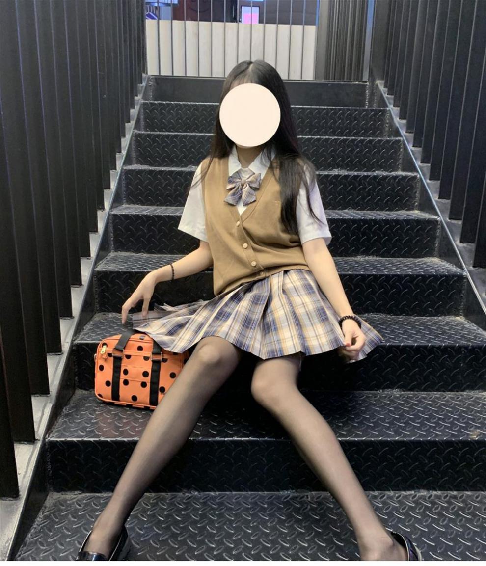 罗马圣仕新款jk水手服女学生装黑丝学姐jk制服格裙夏季性套装纯欲风格