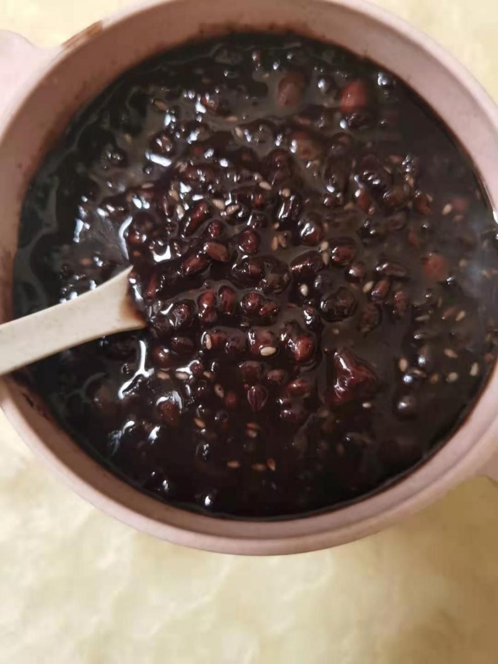 九谷五黑粥五谷杂粮组合养发独立包装黑米核桃黑桑葚熬夜精神不佳量腹