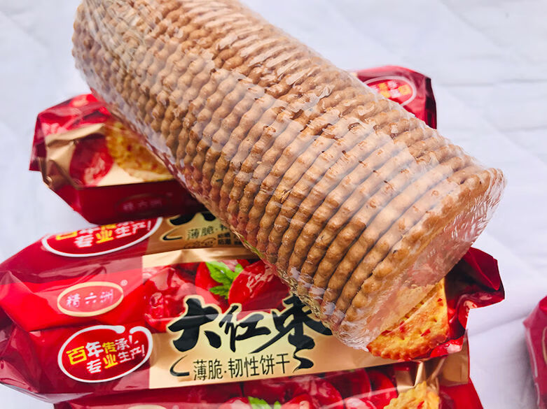 大红枣薄脆饼干妙妙咖大红枣饼干整箱各种小零食早餐薄脆老式好大红枣