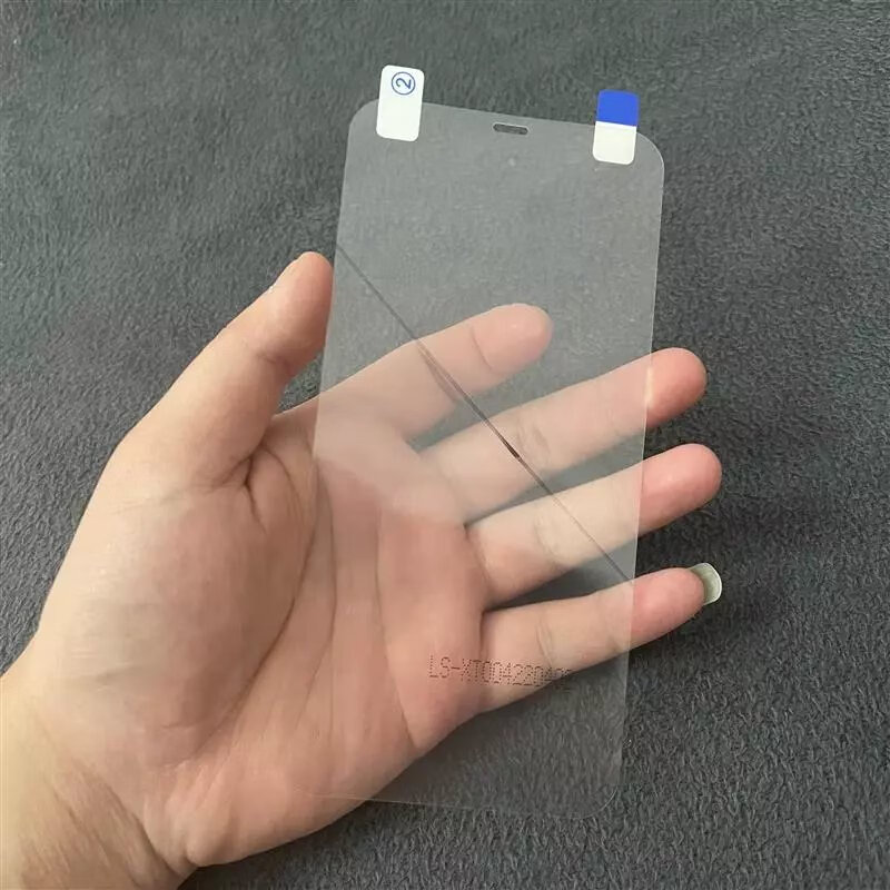 原厂原装苹果12手机膜菲林膜13pro高清软膜12pro纳米塑料保护贴膜max