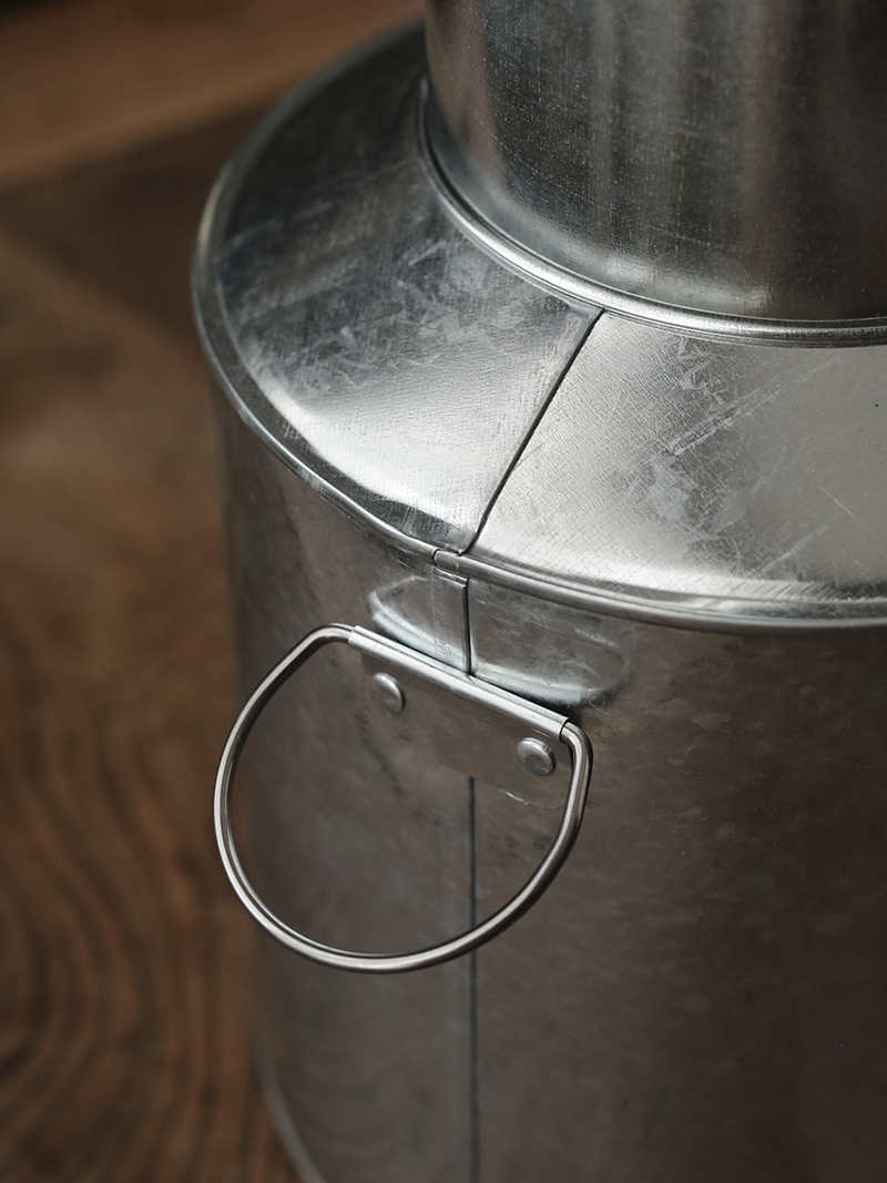 统树 白铁皮茶叶罐 马口铁皮罐老茶罐茶桶 茶米罐潮州传统手工单丛茶